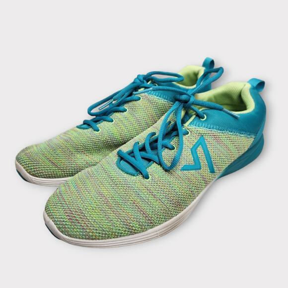 Vionic Adley Green Mesh Lace Up Orthotic Comfort Sneakers Women's Size 11 - Picture 1 of 7
